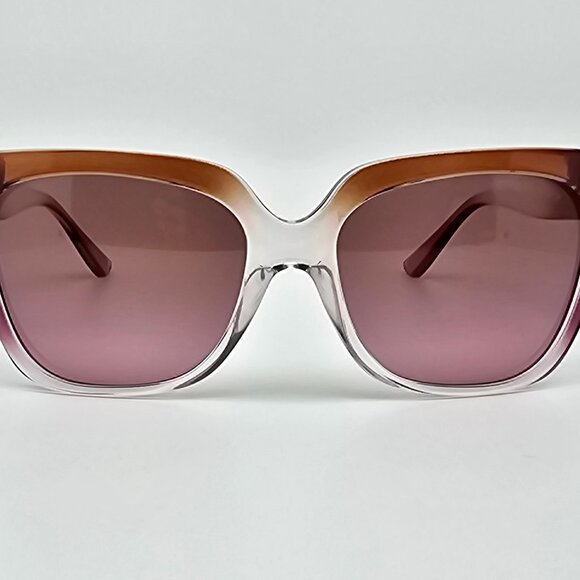 Michael Kors MK2054 Ena 328614 Brown Frame Brown Gradient Lens Sunglasses w Case - Picture 2 of 16